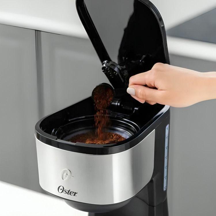 Cafetera  Programable Oster 8 Tazas BVSTDC10SS-2