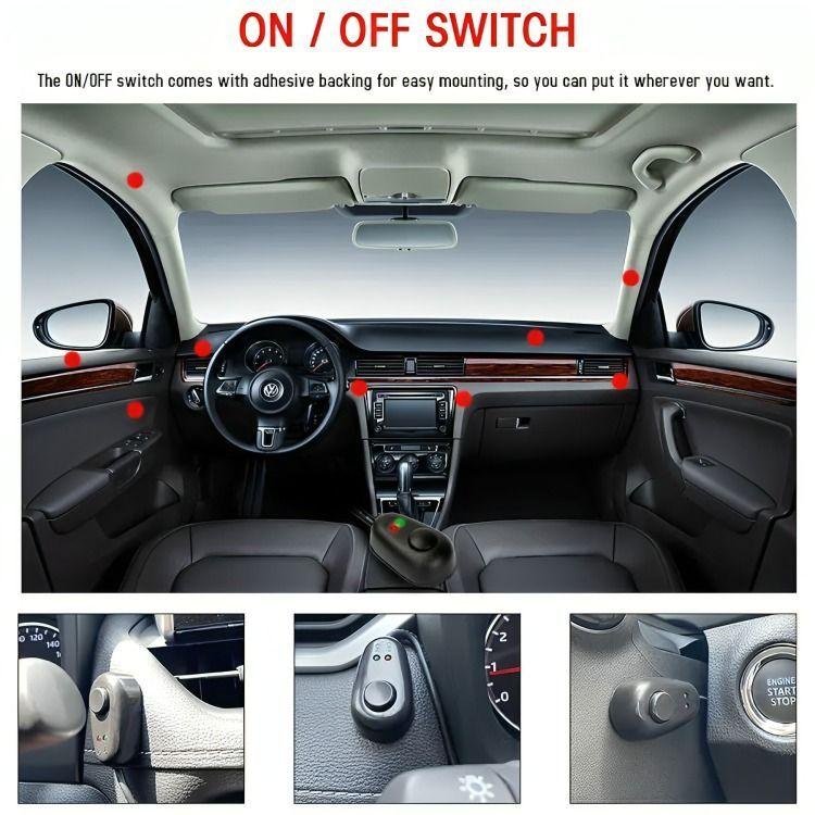 Cableado De Control Remoto Para Luz Led Relé-4