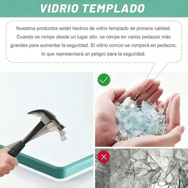 Pack 4 Organizador Repisa Esquineras De Vidrio Ducha Estante-6