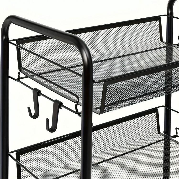 Carrito Organizador Con Rueda Multiuso 4 Niveles-2