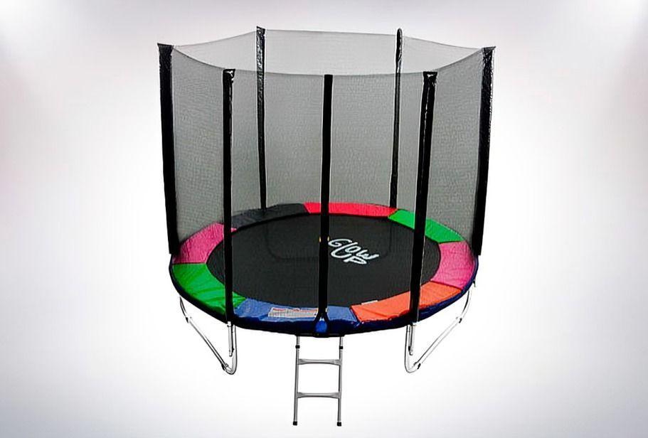 Cama Elástica + Malla y Escalera 6ft  GlowUp R3331-2