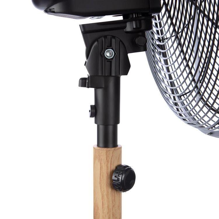 Ventilador Kendal Kzf-1616 Pedestal Metalico Madera 16 PuLG.-2