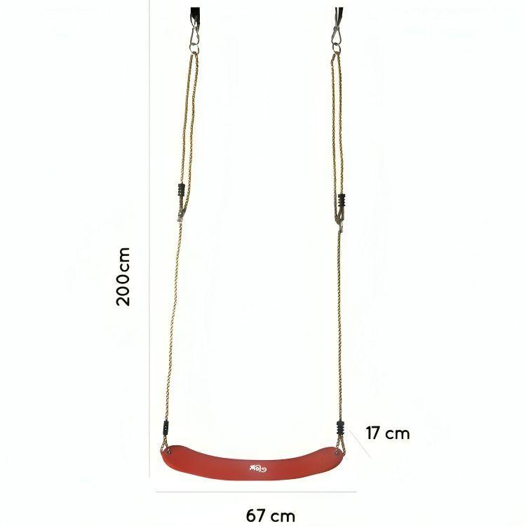 Columpio Goma Eva Glowup Rojo-3