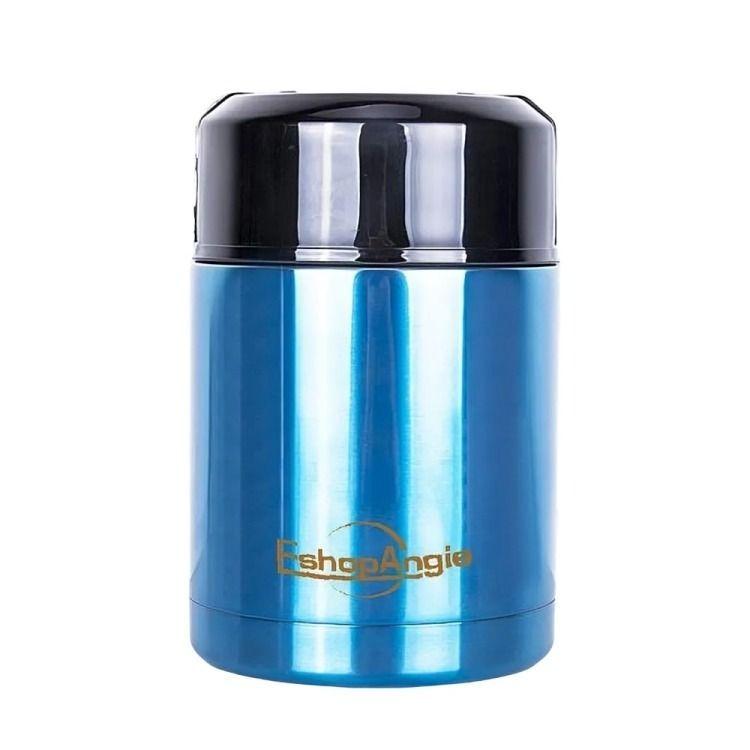 Termo De Comida Acero Inoxidable De 800 Ml + Cuchara-0