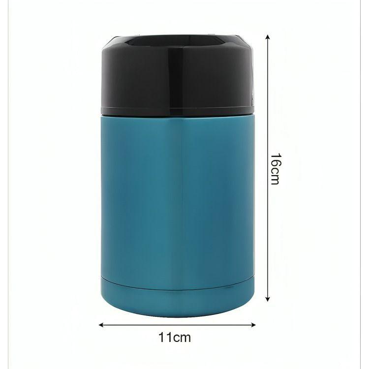 Termo De Comida Acero Inoxidable De 800 Ml + Cuchara-3