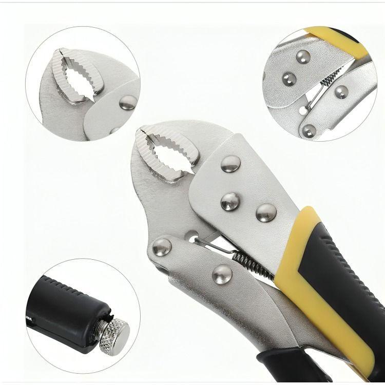 Alicate Caimán De Presión Universal 10 Pulgadas Profesional-1