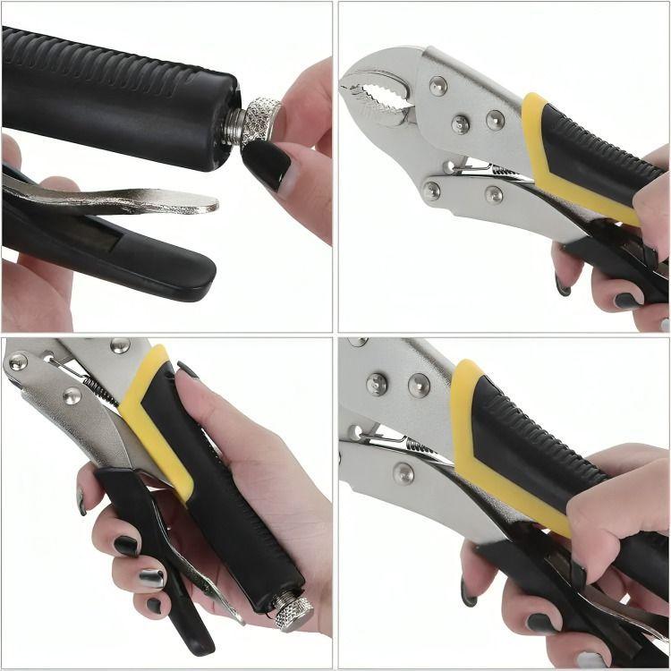 Alicate Caimán De Presión Universal 10 Pulgadas Profesional-2