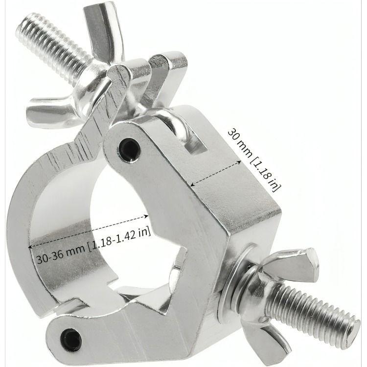 Clamp Muela De Aluminio Para Truss E Iluminación-2