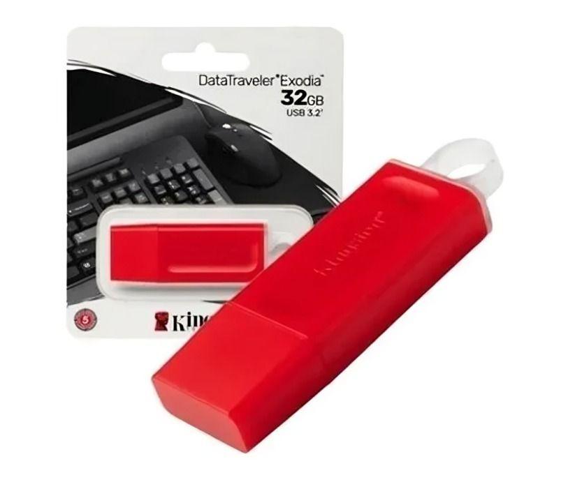 PENDRIVE EXODIA 3.2 -64GB ROJO DTX/64GB-2