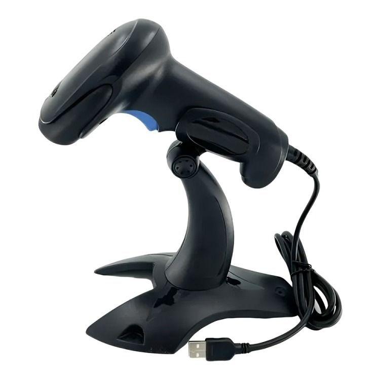 Lector Codigo De Barra Laser Usb Con Base-1