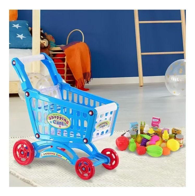 Carrito de compras 56 pcs - Azul-4