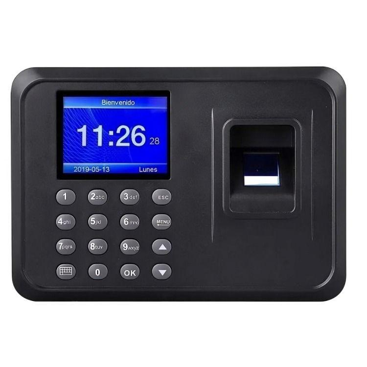 Reloj Biometrico Reconocimiento Dactilar Control Personal-0