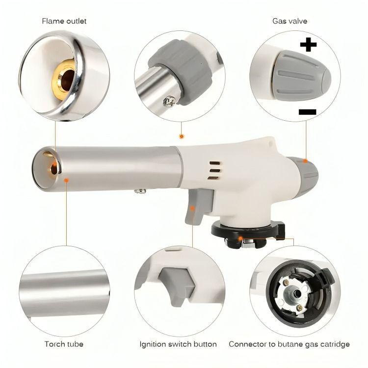 Soplete A Gas Para La Repostería O Cocina-5