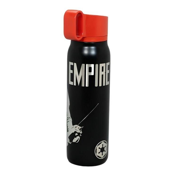 Botella Metalica Gancho Black Star Wars 2  Dart Vader -2