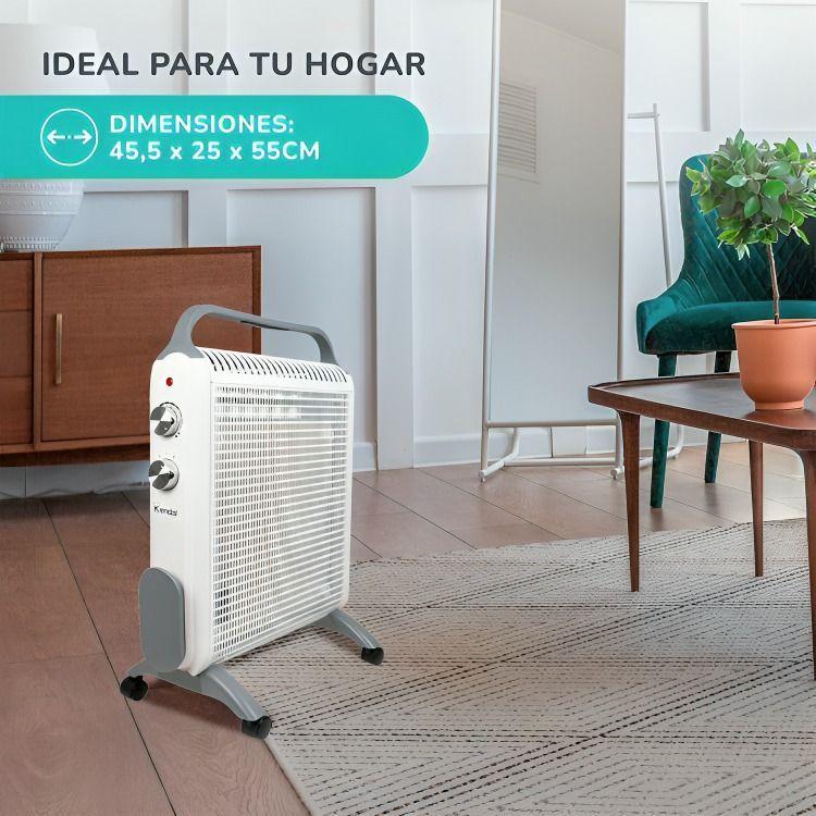 Calefactor de Panel Kendal Modelo  KEM-EFFICIENT02-3