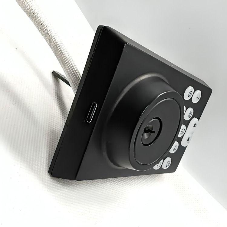 Cerradura Inteligente Para Puerta De Entrada Con Teclado-2