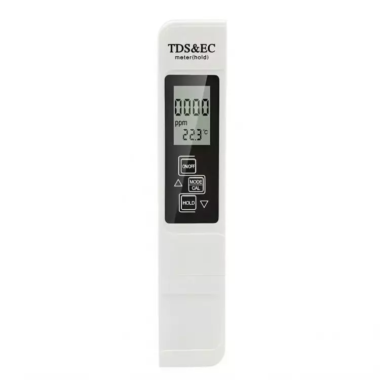 Medidor Digital Lcd 3 En 1 Temperatura Pureza Tds Y Ec-0