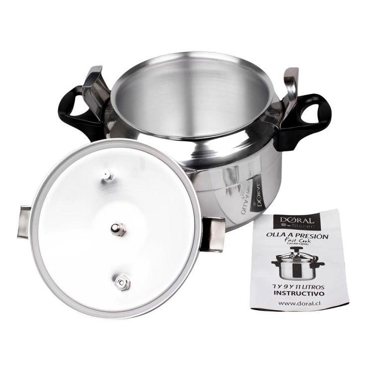 Olla a Presion Aluminio 11 Litros  28 cm-2