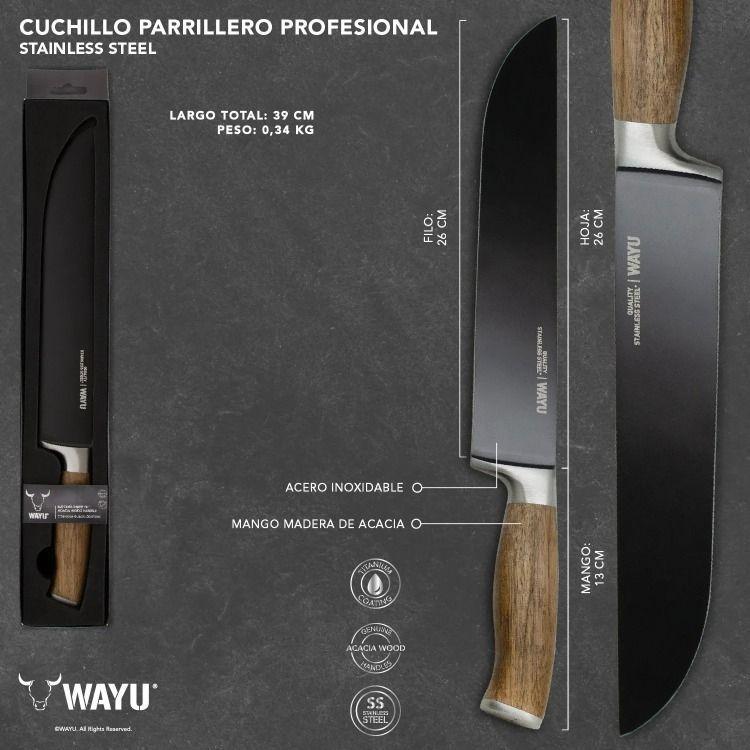 CUCHILLO PARRILERO PROFESIONAL WAYU-3