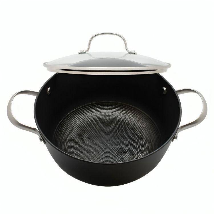 OLLA 24CM C/TAPA IRON CAST HONEYCOMB WAYU-2