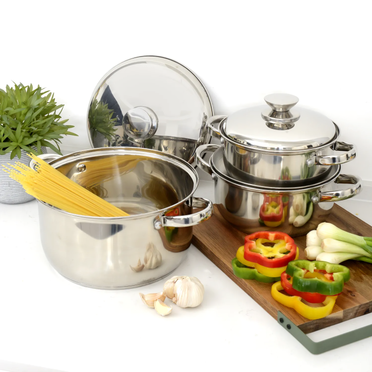 Batería de Cocina Línea Málaga de 6 piezas Doral-2