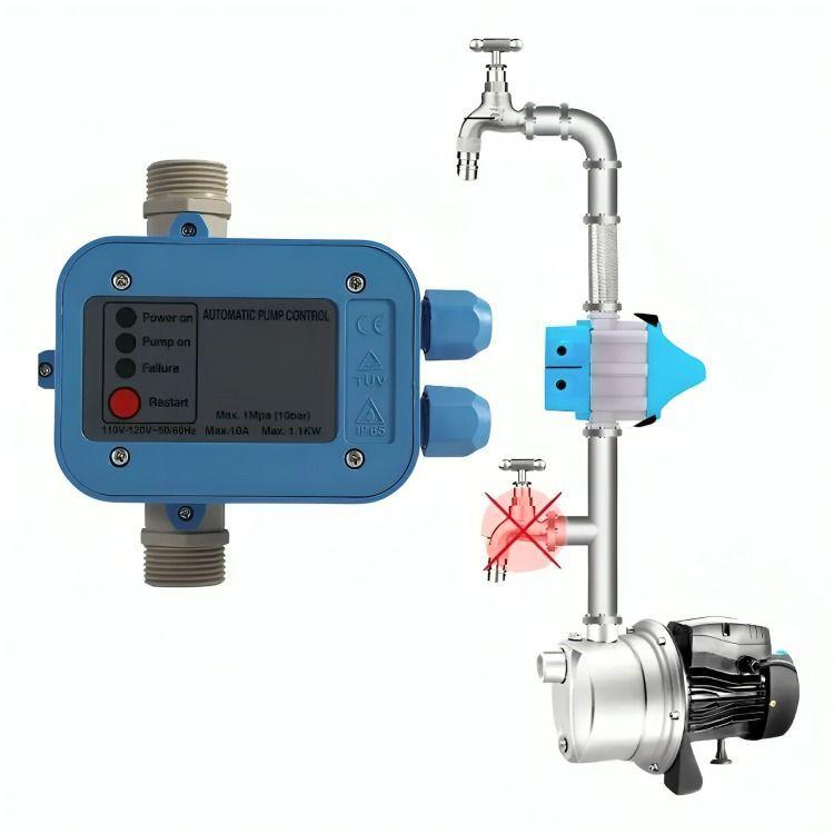 Controlador Electrónico Automático Presión Para Bomba Agua-2