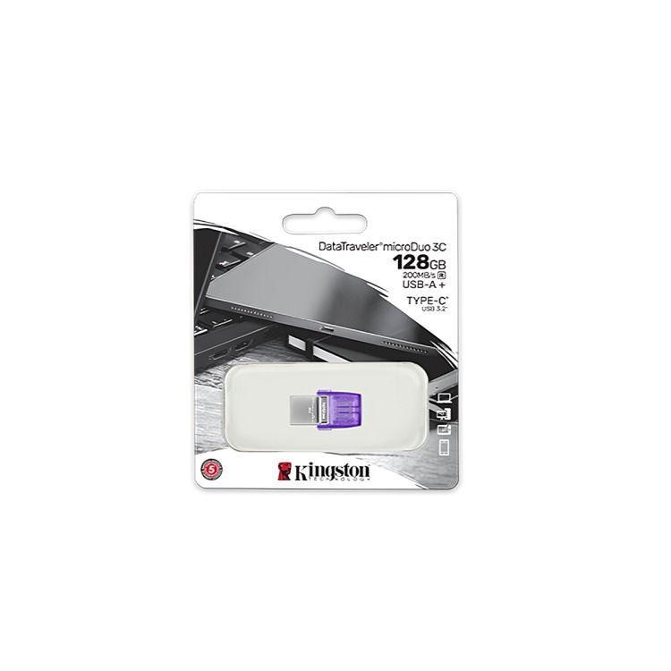 DATATRAVELER 128GB MICRODUO 3C  DTDUO3CG3/128GB-1
