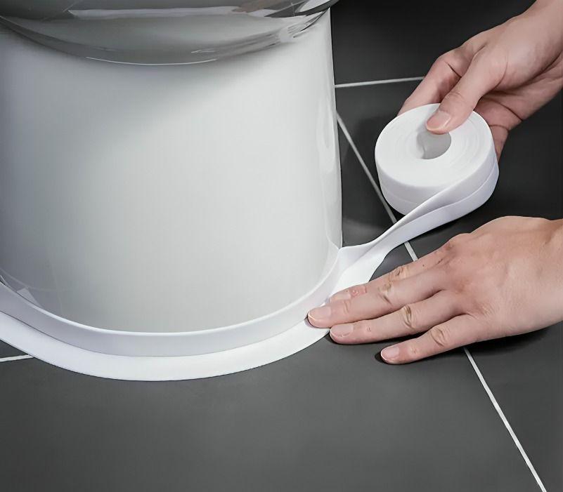 Cinta Sellado Baño Impermeable Ducha Calafateo Tira Adhesiva-2