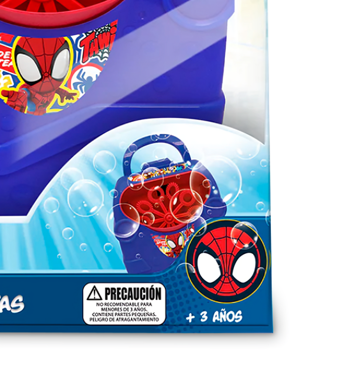 Maquina de Burbujas Spidey- Disney-2