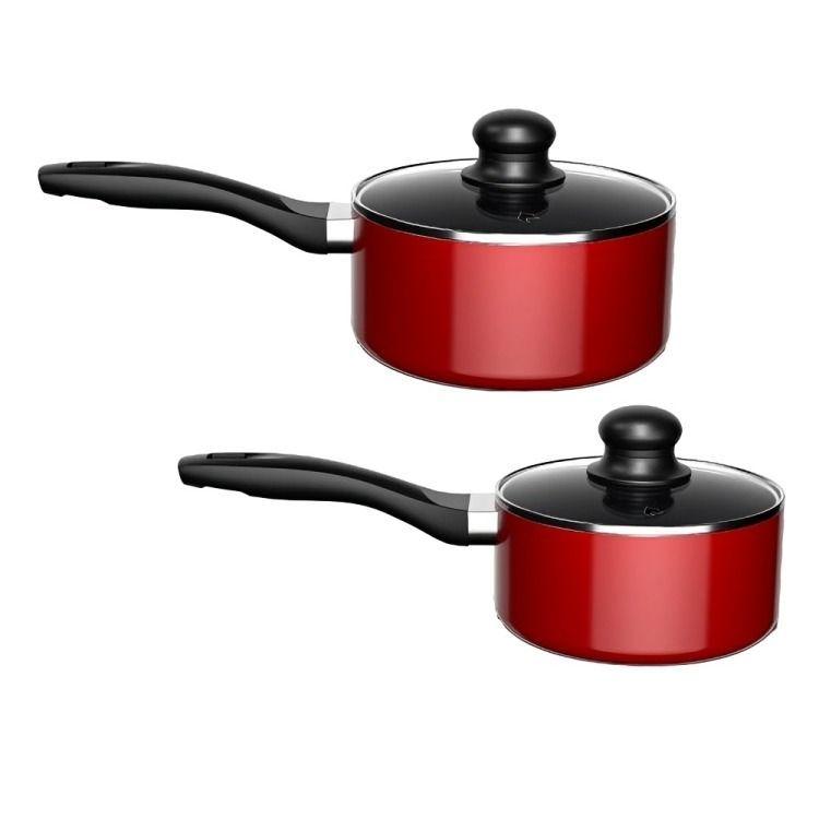 Batería de Cocina 15 Piezas Omni Red Aluminio Antiadherente-2