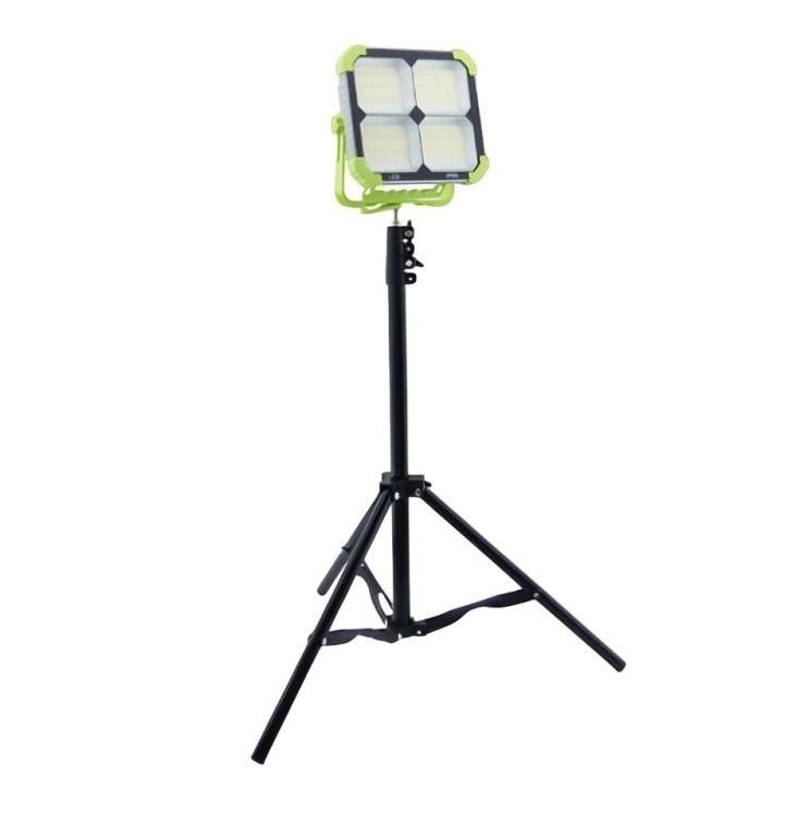 Proyector Solar LED con Trípode y Baliza Duo-0