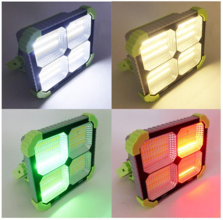 Proyector Solar LED con Trípode y Baliza Duo-3