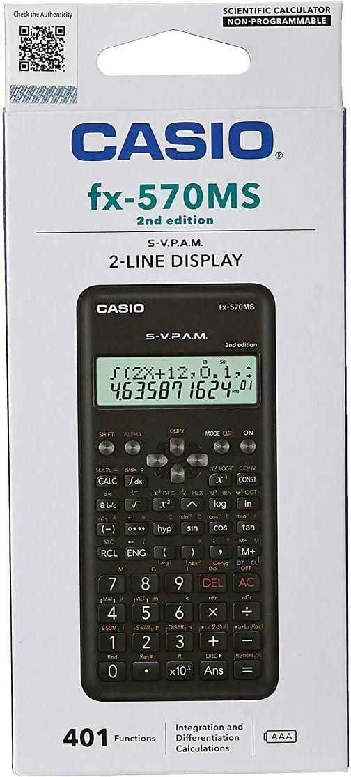Calculadora CASIO cientifica FX-570MS-2