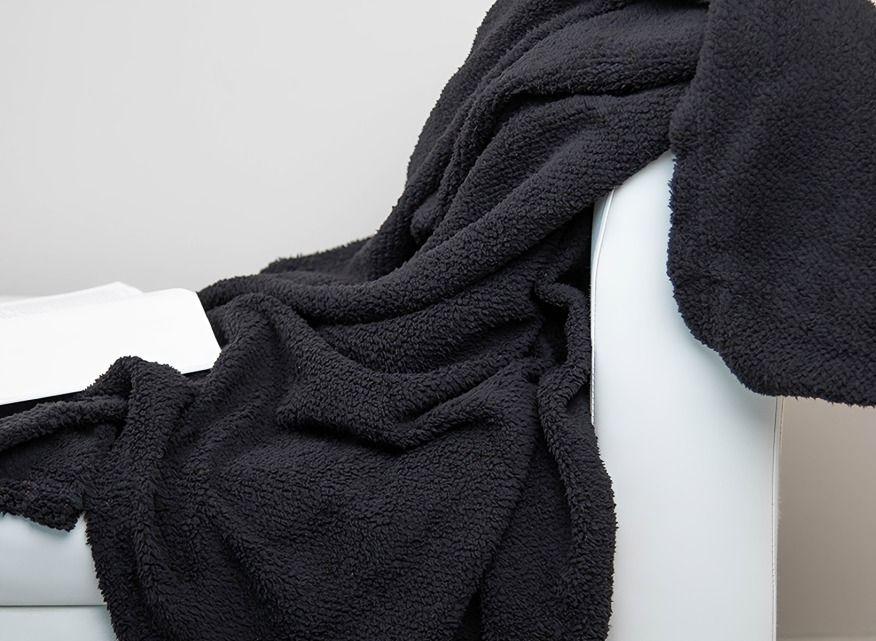 Manta Softy Lisa / Gris – Doral 127×152 cm.-1