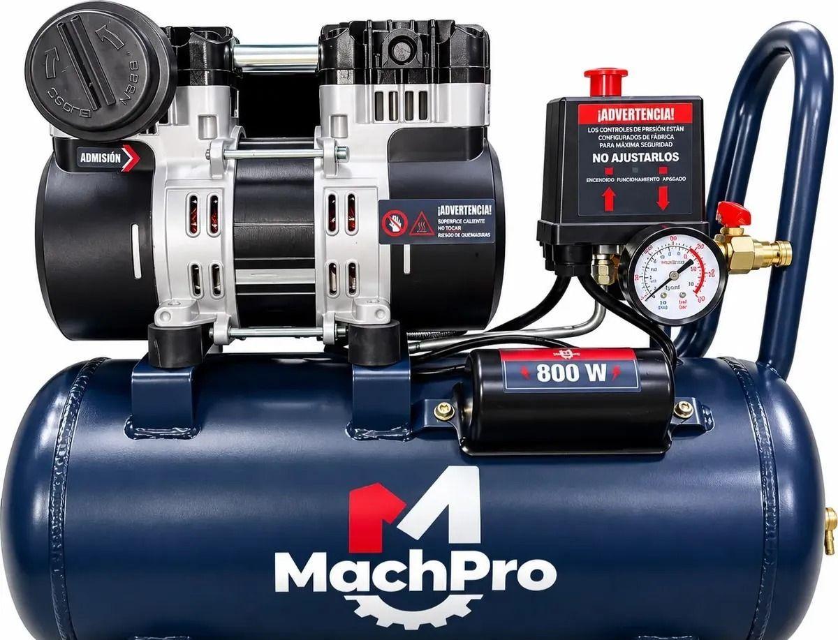 Compresor de Aire Silencioso 30 Litros 800W Profesional Jap n-1
