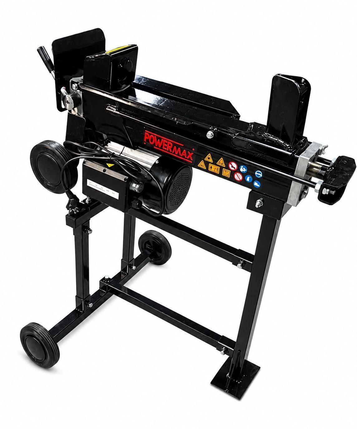 Astilladora Eléctrica De Leña 8 Ton +  Base De Regalo 90cm-3