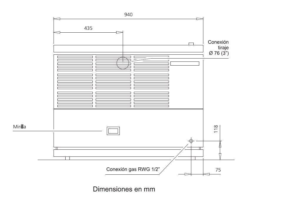 CALEFACTOR GAS NATURAL 9100 Kcal/h - TIRO NATURAL-1