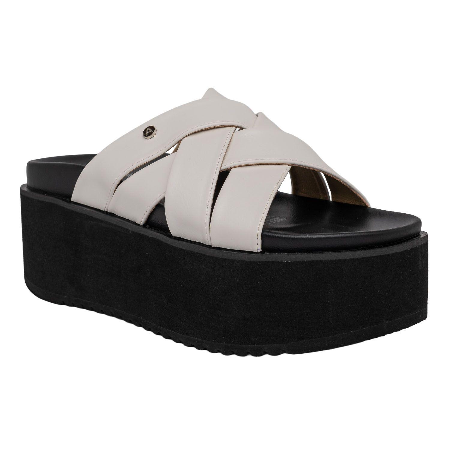 Sandalia Plataforma Kaira Blanco Alquimia-1