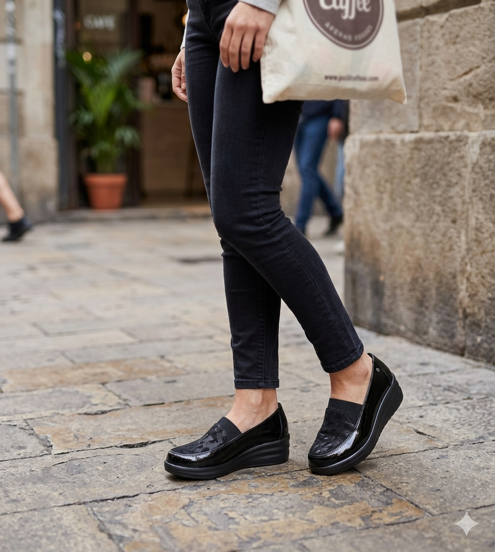 Mocasin Adobe Negro Passer-5