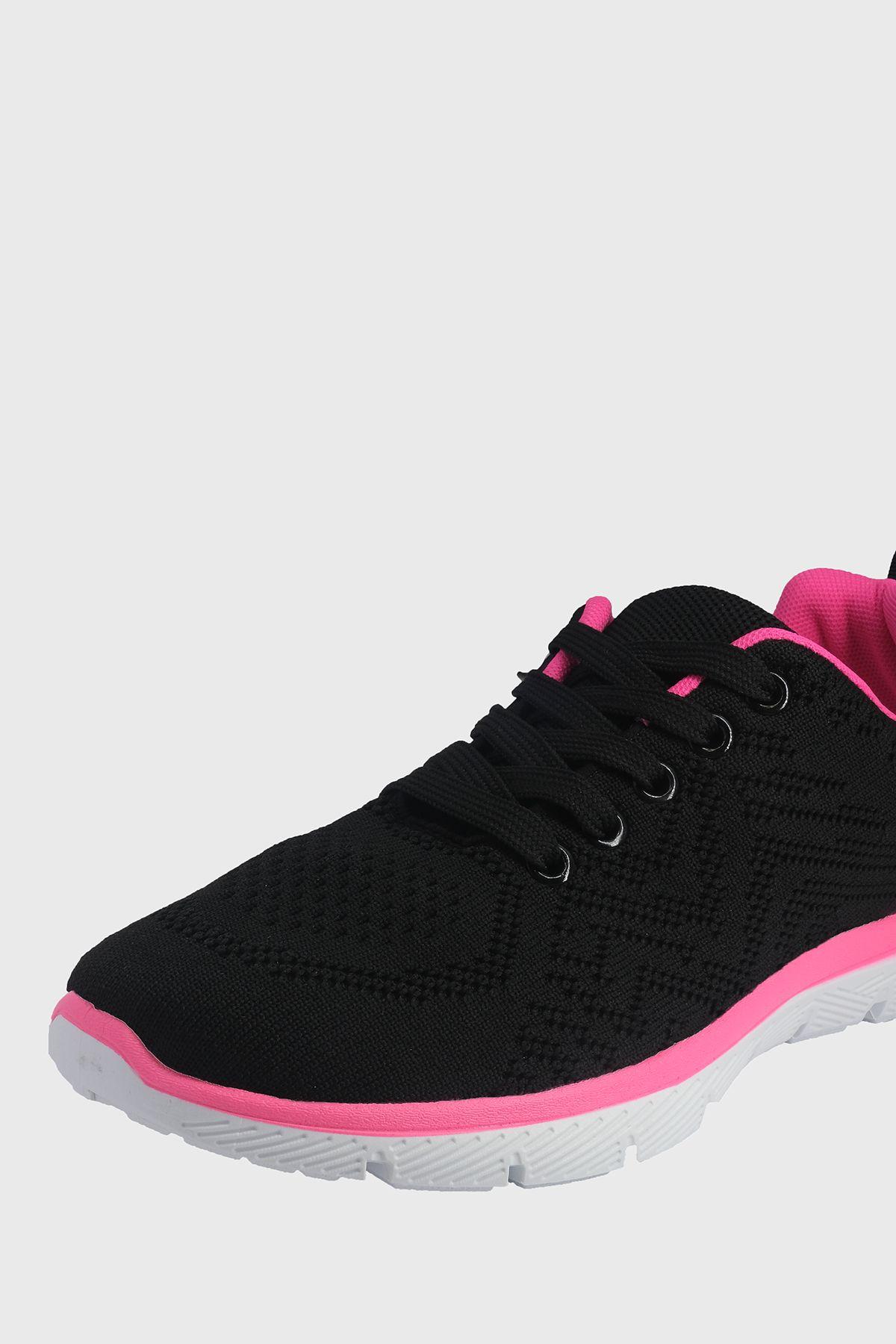 Zapatilla Tordo Negro Fucsia Alquimia-3