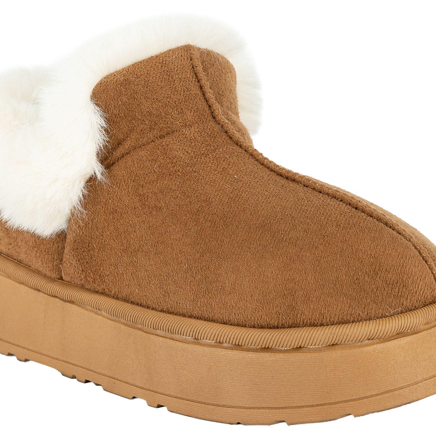 Pantufla Invernal Caramelo Passer-3