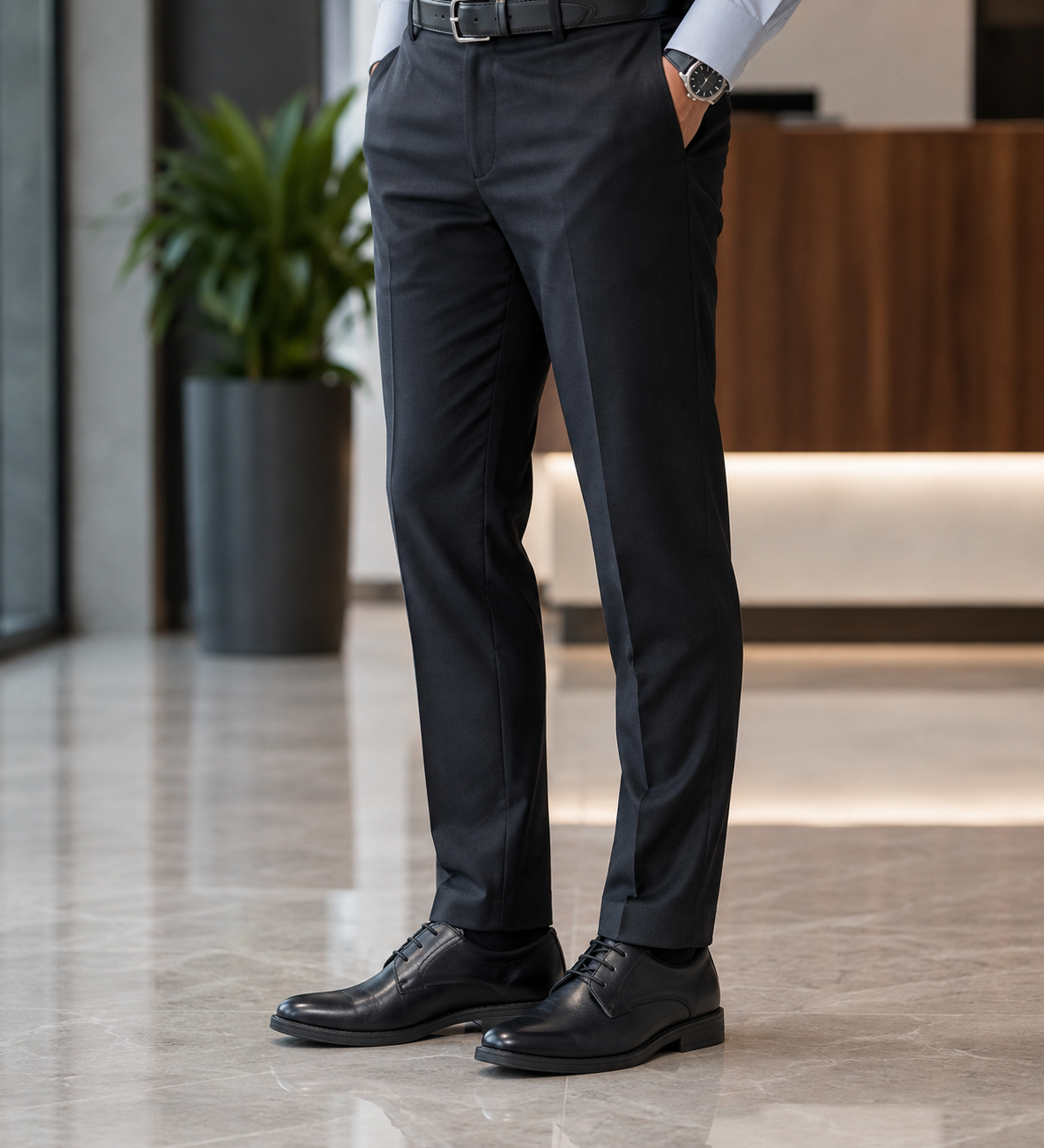 Zapato de Vestir Bais Negro UNS-5