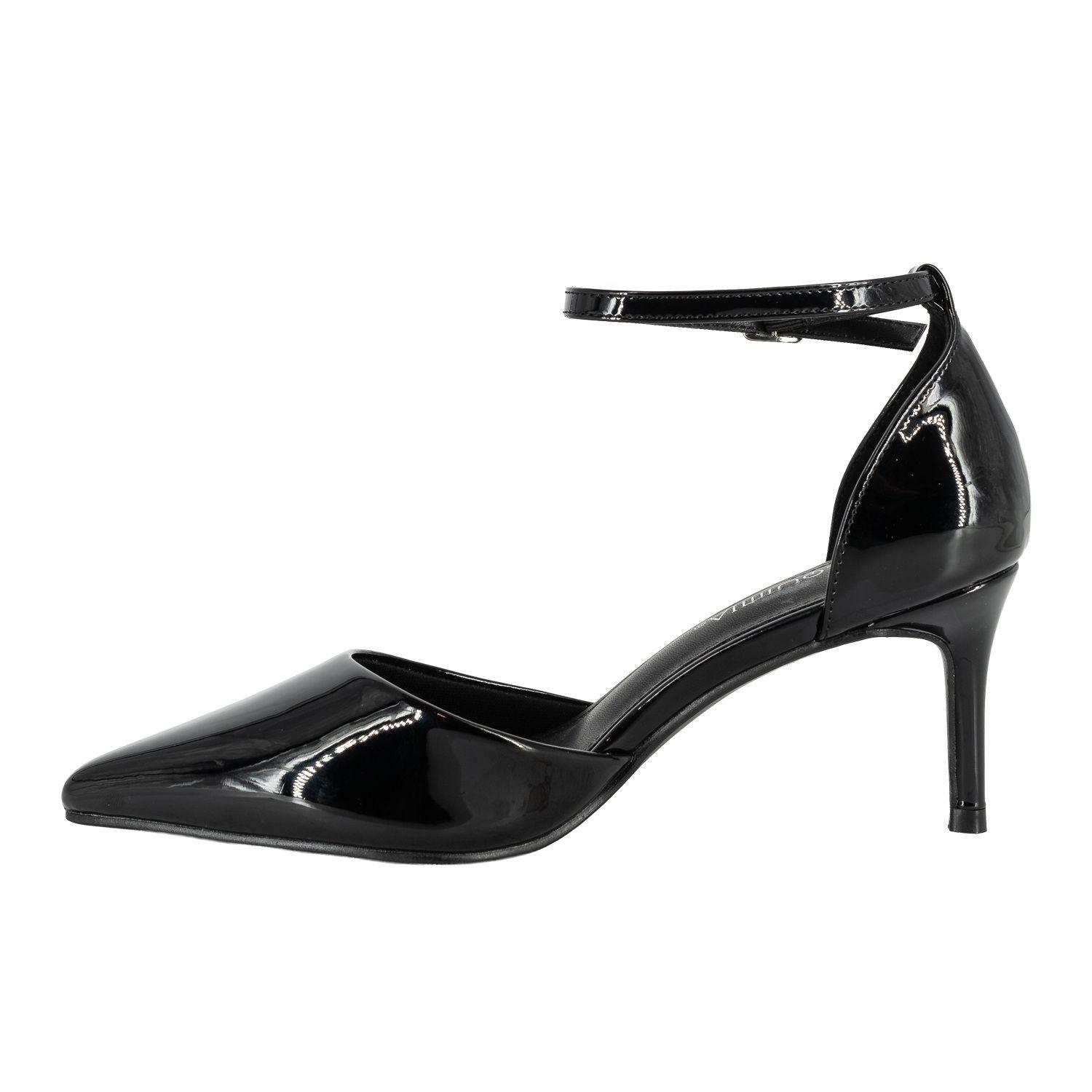Zapato Formal Stiletto Negro Alquimia-2