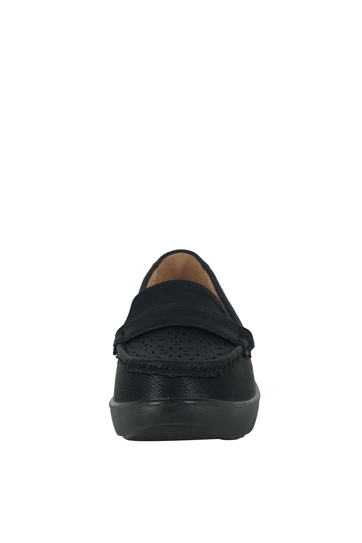 Mocasín Mujer Cornalina Negro Passer-2