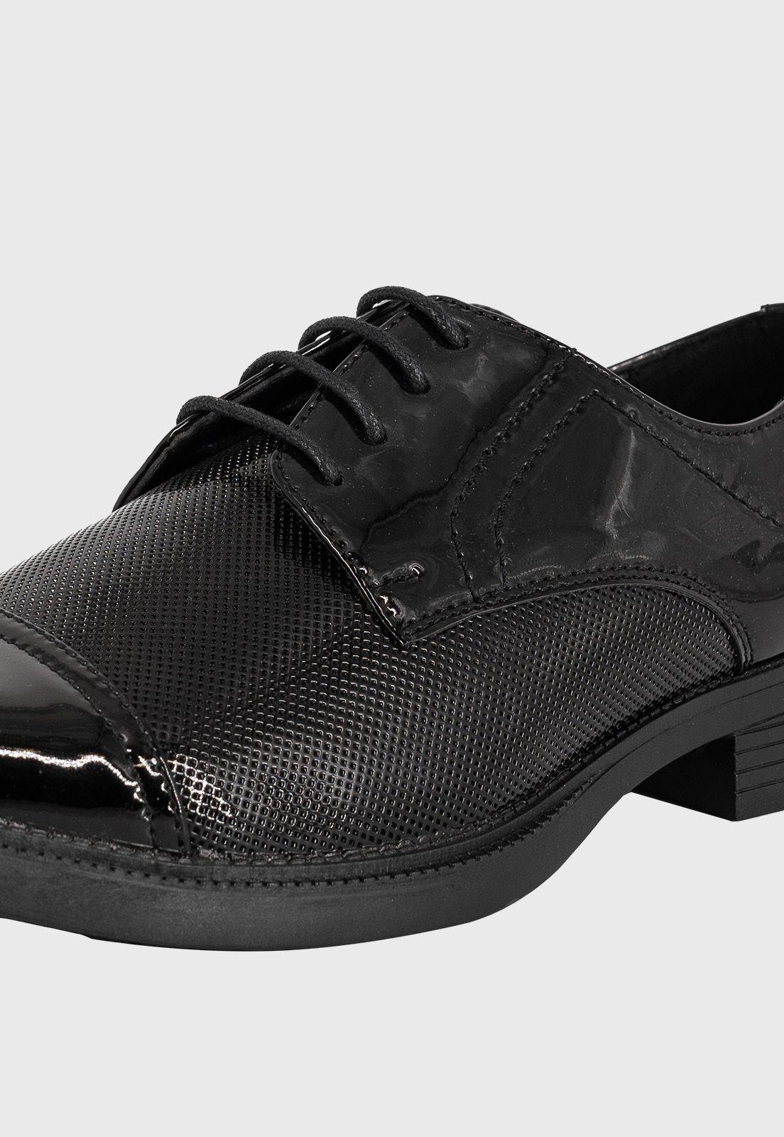Zapato Nil Negro Charol UNS-3