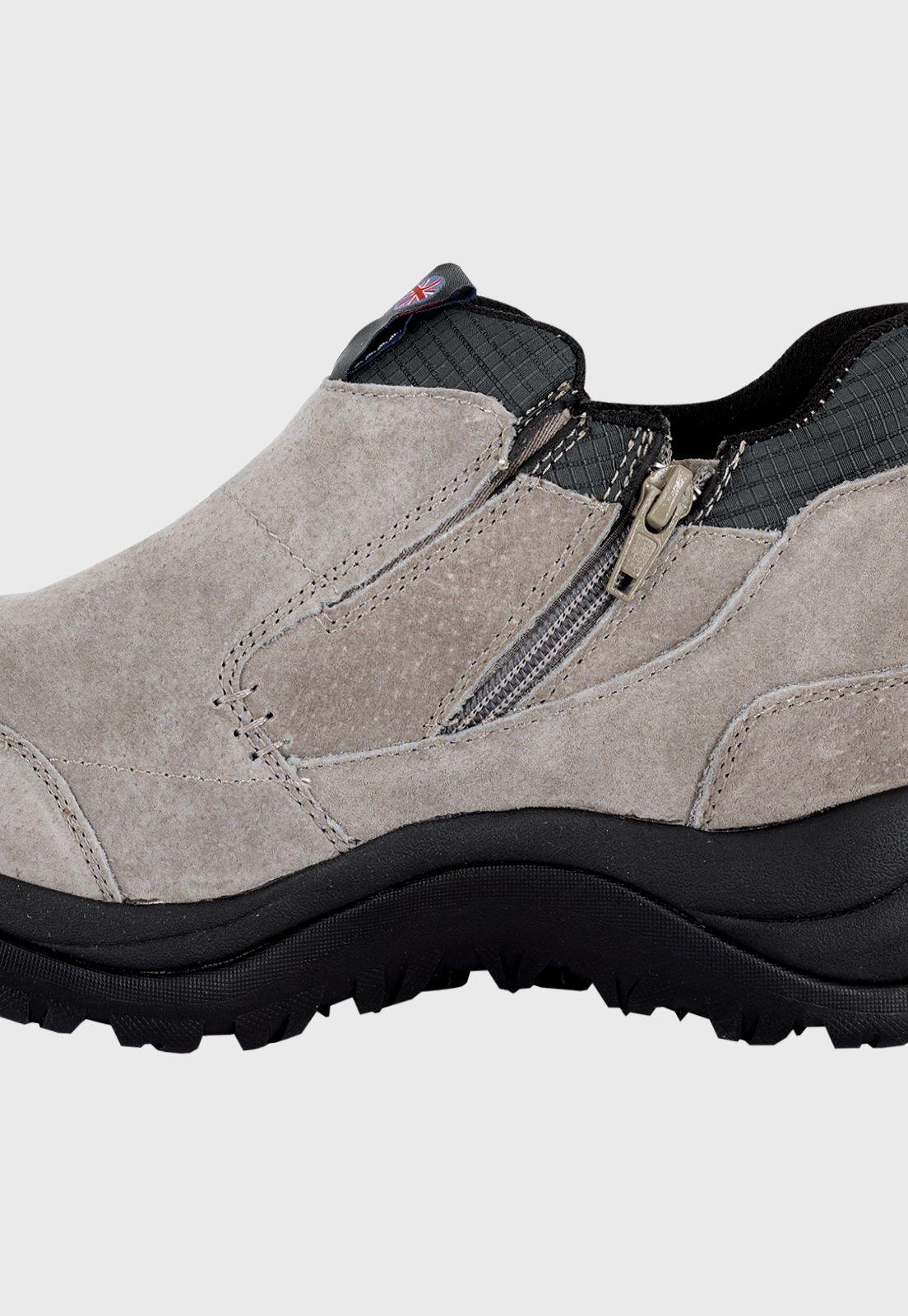 Botin de Cuero Cota Gris London Adixt-3