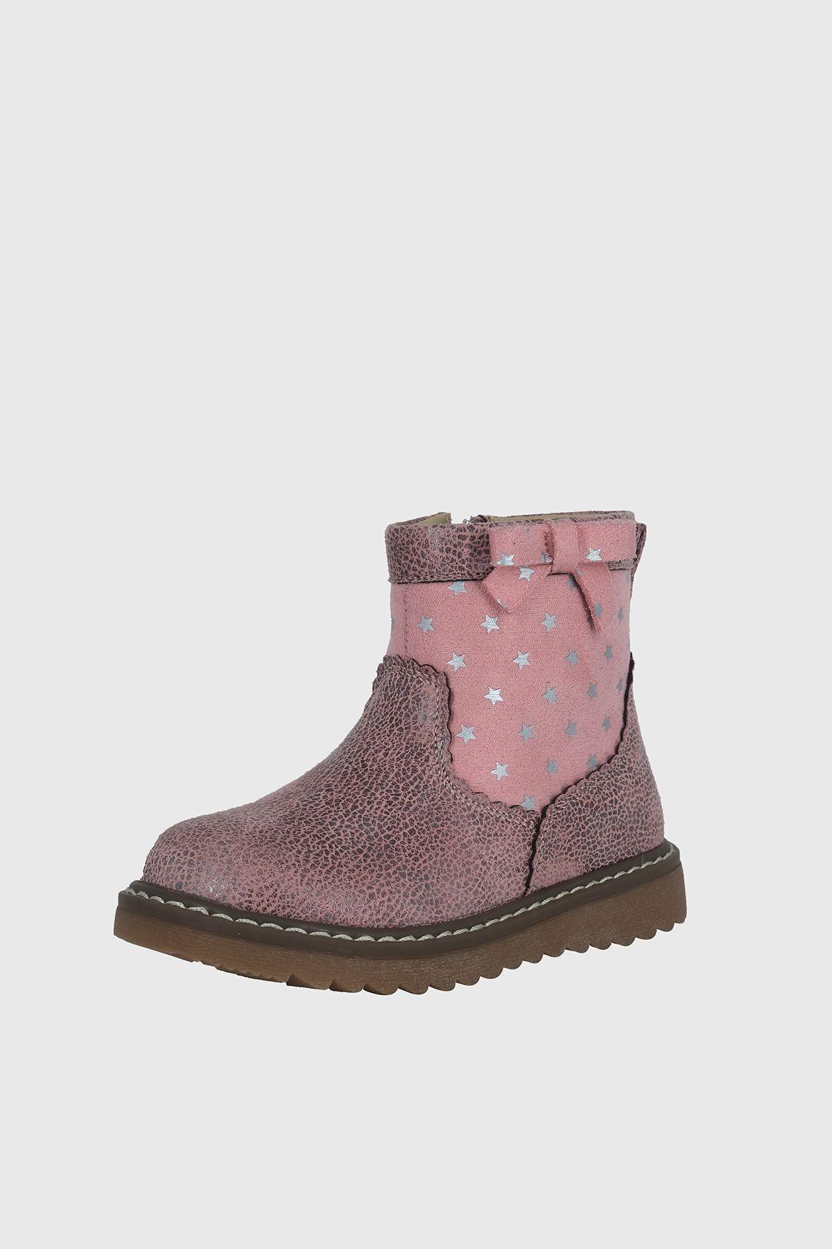 Bota Niña Marina Rosado Bamboo-0