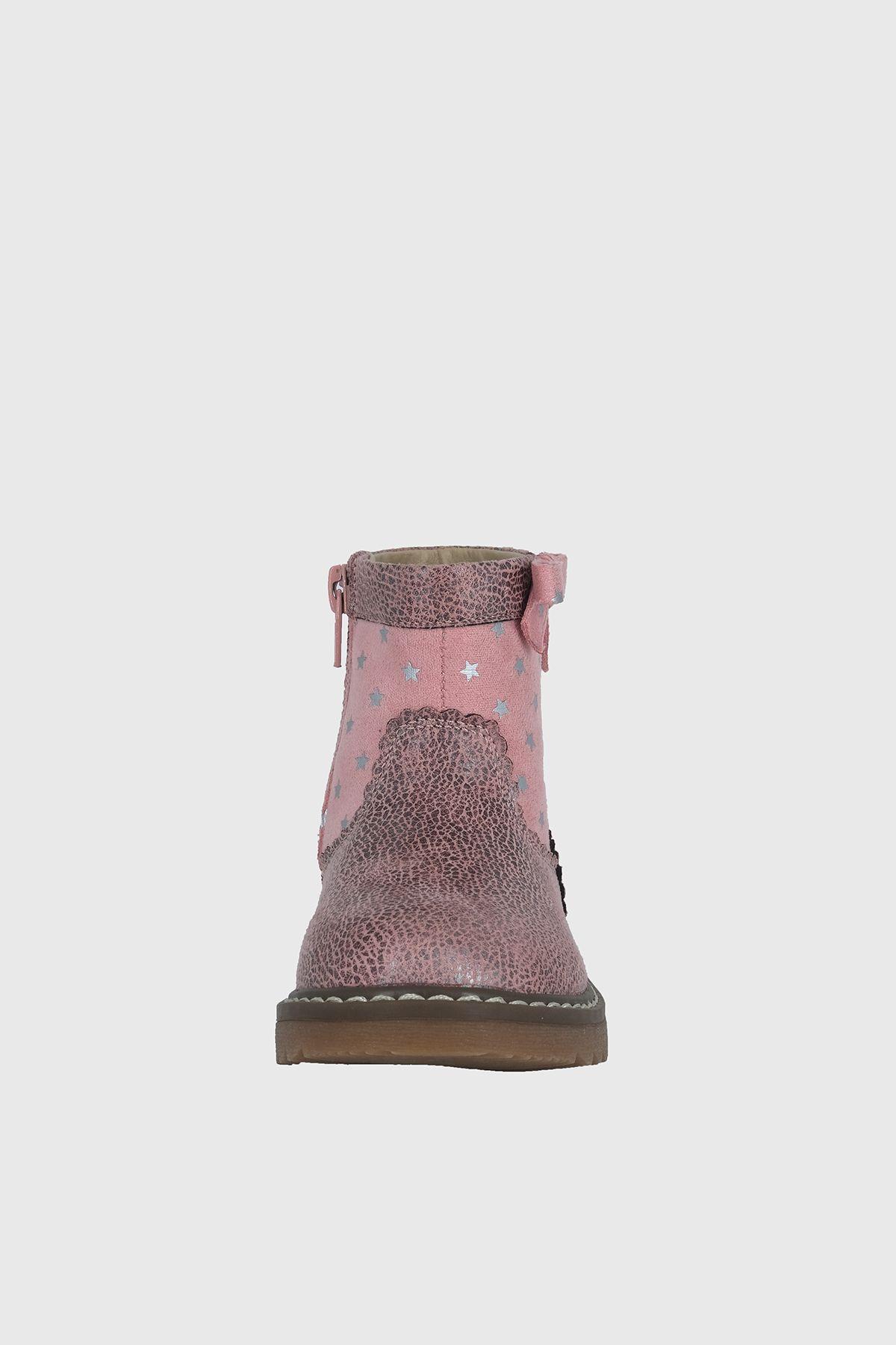 Bota Niña Marina Rosado Bamboo-2