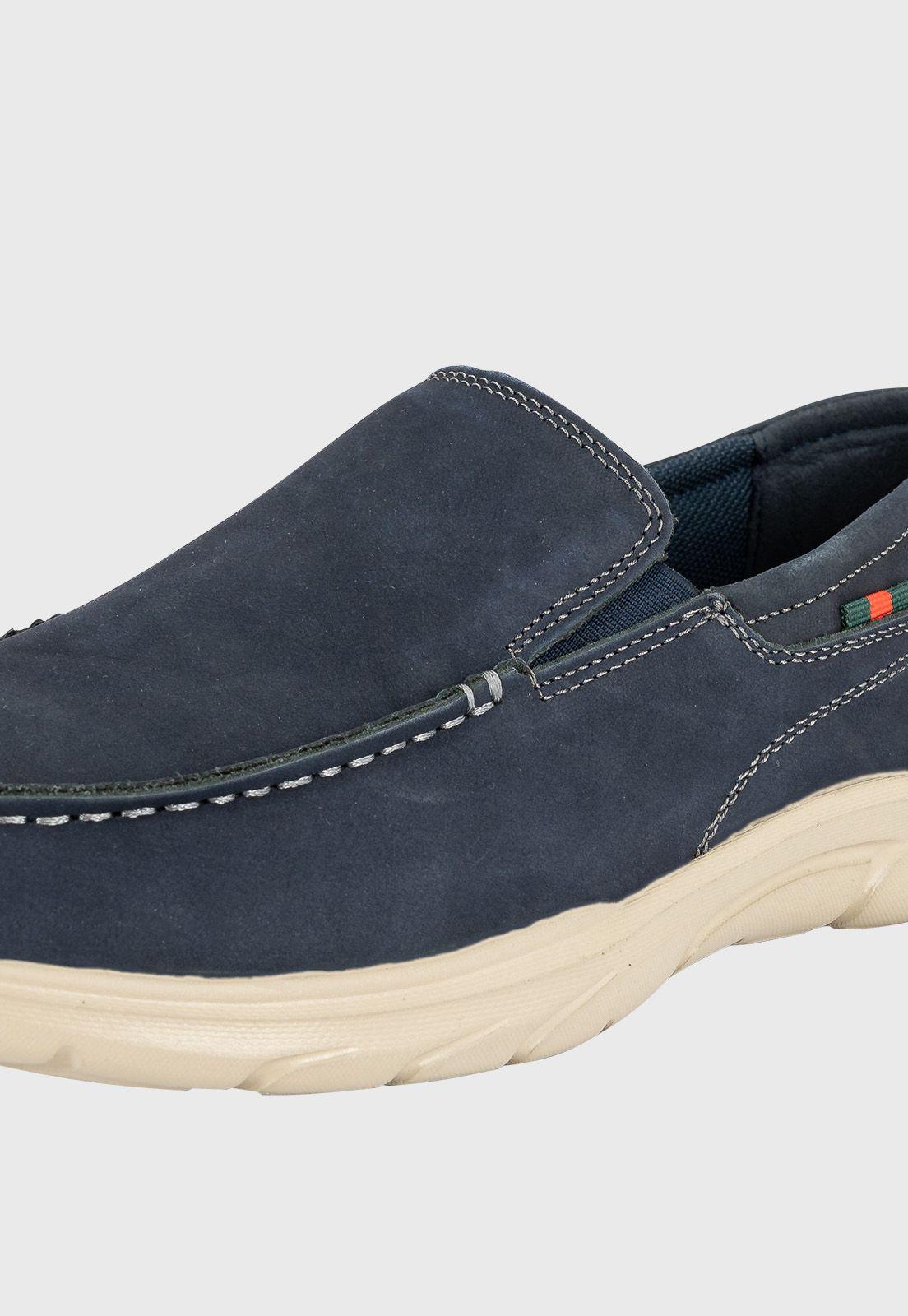 Mocasin de Cuero Pasu Azul London Adixt-3