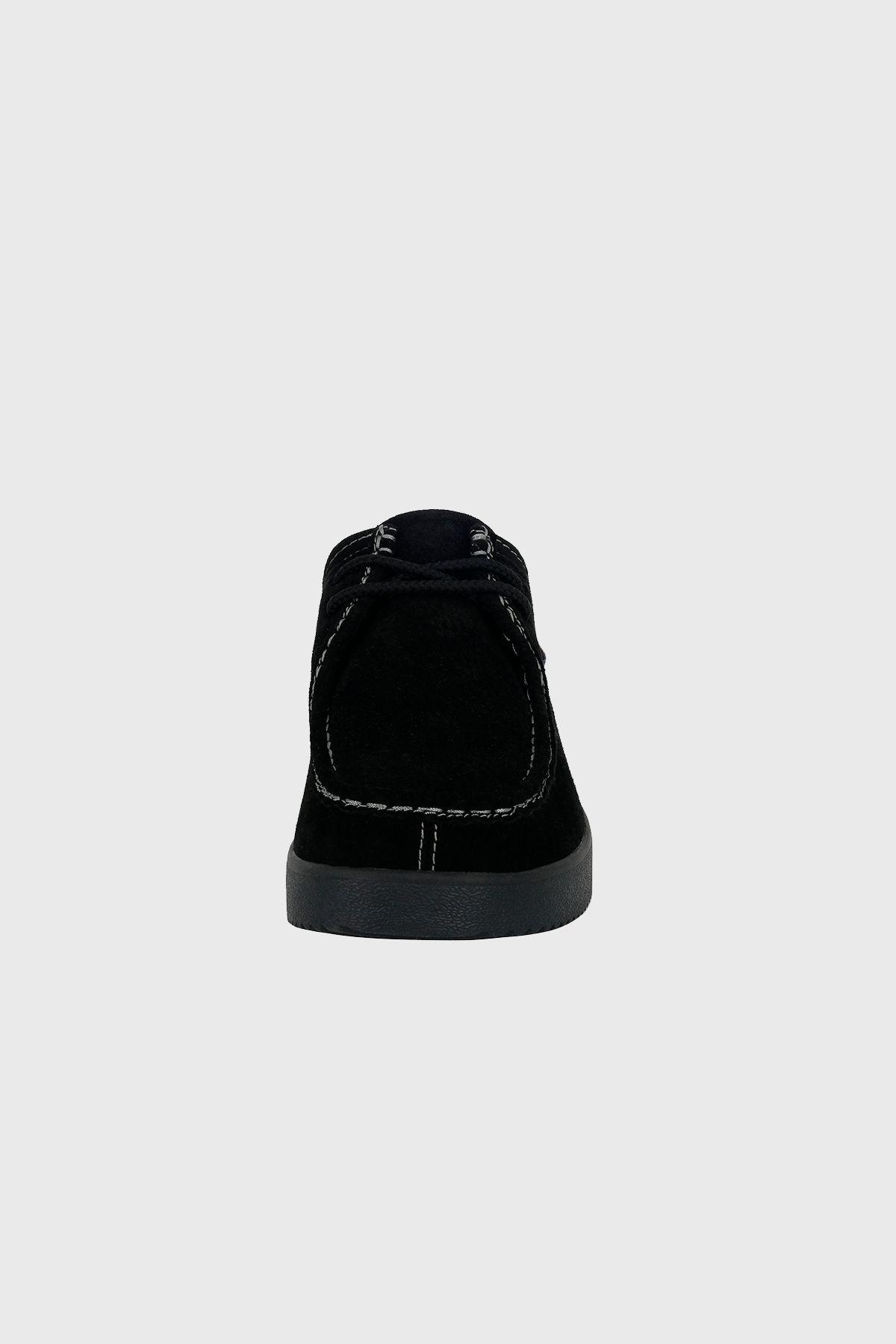 Mocasin de Cuero Soira Negro Alquimia-2